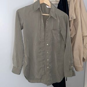 3 for 20🎁The Group BABATON sage Green button up